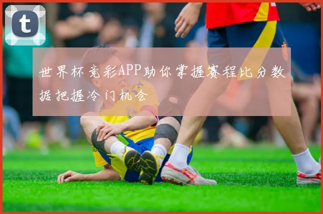 世界杯竞彩APP助你掌握赛程比分数据把握冷门机会